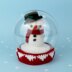 Snowman snow globe