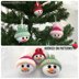 Snowman Baubles