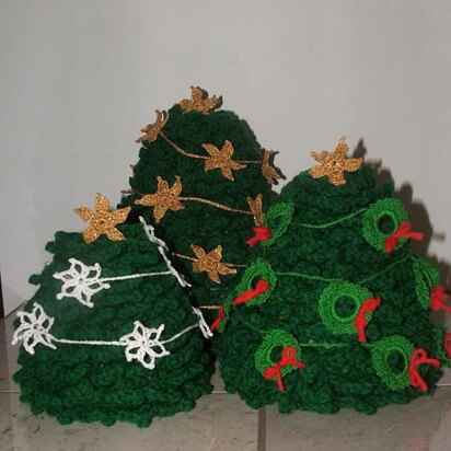 Stacking Christmas Tree Trio