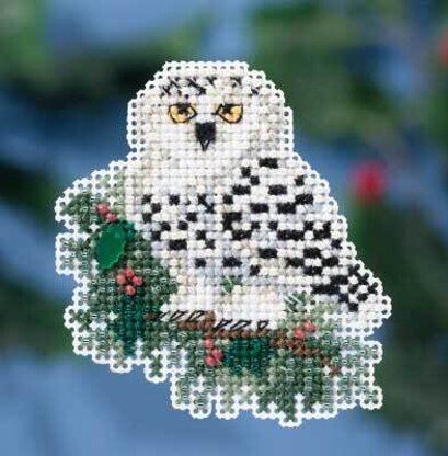 Mill Hill Snowy Owlet Cross Stitch Kit - 6.5cm x 7cm