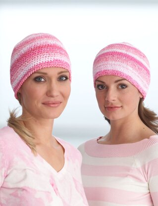 Crochet Chemo Cap in Bernat Handicrafter Cotton Solids - Downloadable PDF