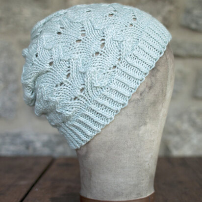 Helado Hat in Manos del Uruguay Silk Blend Semi-Solid - 2014K