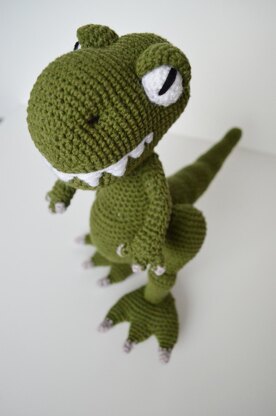 Crochet Dinosaur, AmigurumiDino T-rex