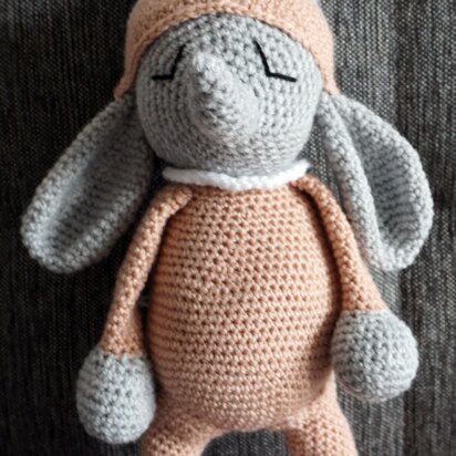 Crochet Pattern Cuddle Elephant Susi!