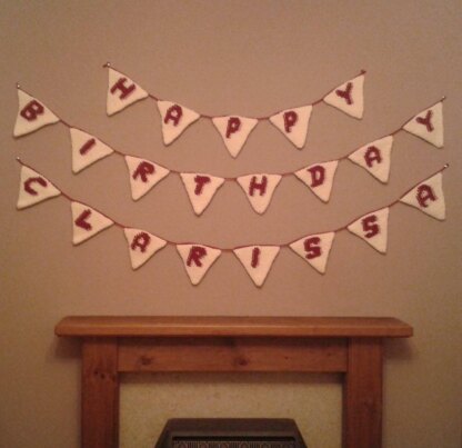 Alphabet Bunting