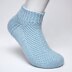 Blue Raspberry Socks - Toe Up (DK)