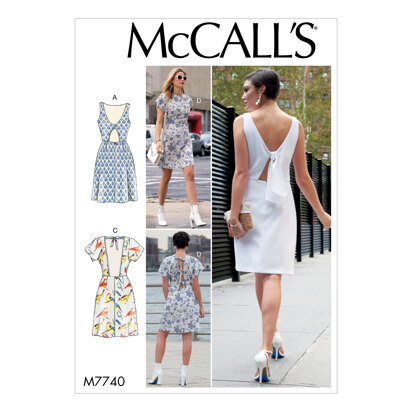 McCall's Misses' Dresses M7740 - Sewing Pattern