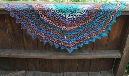 Starry Evening Shawl