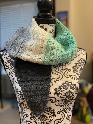 Wrapped up and Twisted Scarf