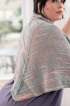 Kabat Shawl in Berroco Splash - Downloadable PDF