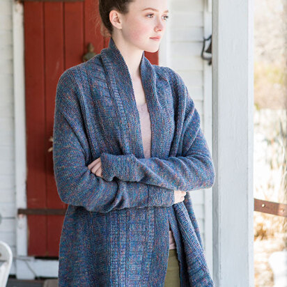 Katahdin Cardigan in Berroco Colora