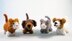 Tiny Cats and Dogs Amigurumi