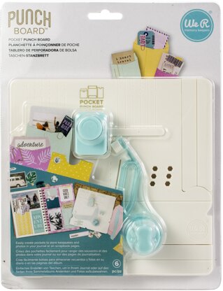 We R Memory Keepers Journal Pocket Punch Board - 554275