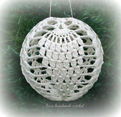 Christmas ball ornament pattern