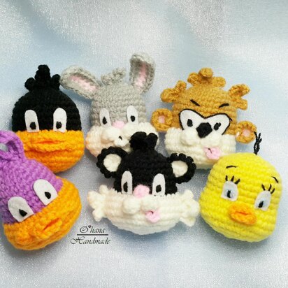 Looney Tunes Brooches Pattern