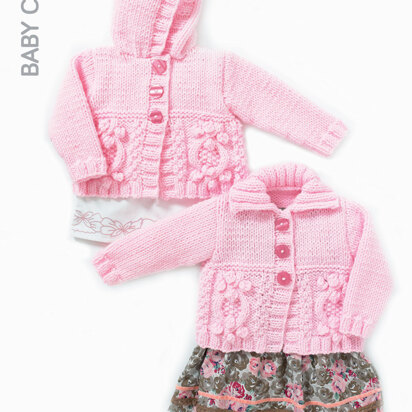 Cardigans in Hayfield Baby Chunky - 4409 - Downloadable PDF