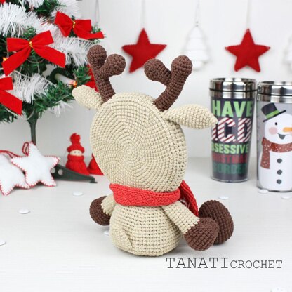 Crochet Pattern of Photo Frame DEER