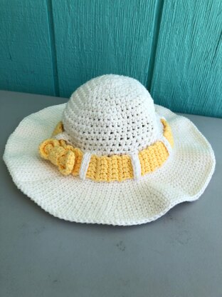 Tie a Yellow Ribbon Sun Hat