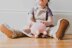 Children's Booties Sheepskin Suede