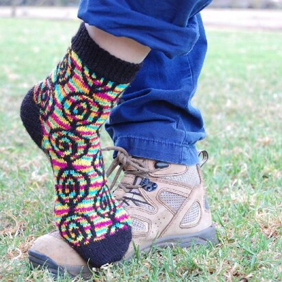 Skein Watch Socks - knitting pattern