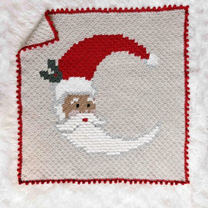 Jolly Old St. Nick C2C Blanket