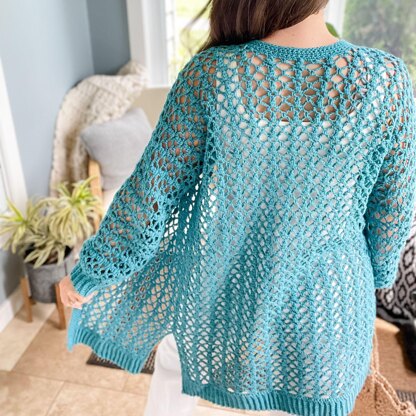 Cabot Trail Cardigan Crochet pattern by MJsOffTheHook | LoveCrafts