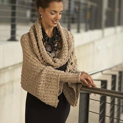 Lacy Rib Shawl