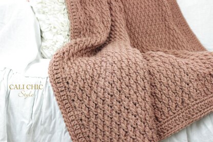 Geneva Crochet Throw Blanket #607