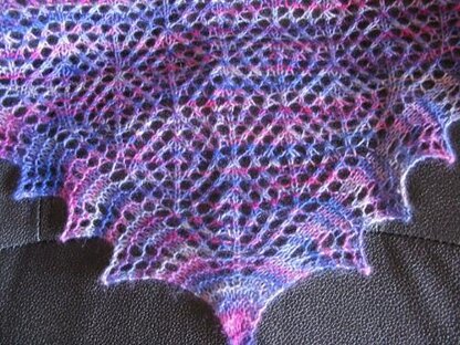 Diamond Fantasy Shawl