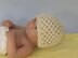 Preemie, Tiny and Newborn Baby 3 Stitch Lace Beanie Hat