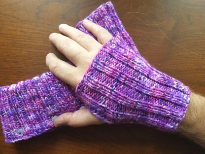 One Skein Wonder Fingerless Gloves and Neckwarmer/Earwarmer Set