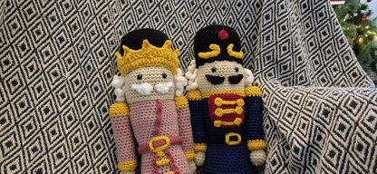 Nutcracker Pink Traditional Christmas Doll Dolls Crochet Amigurumi