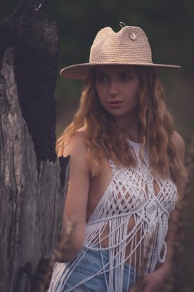 Macrame tunic DIY Video tutorial