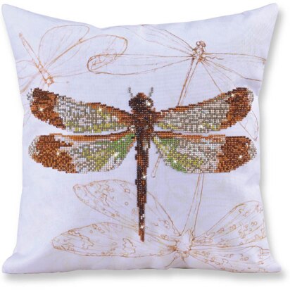 Diamond Dotz Dragonfly Earth Pillow Diamond Painting Kit