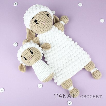 Сomforter & Rattle LAMB (Security Blanket)