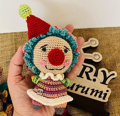 Amigurumi Clown