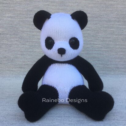 Baby Panda - knitting pattern