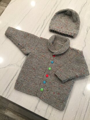 easy baby cardi