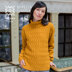 Mirella Jumper - Knitting Pattern for Women in MillaMia Naturally Soft Merino