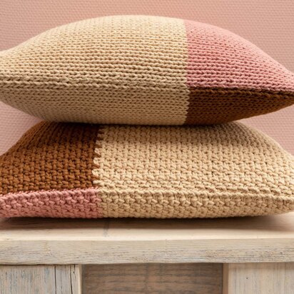 Cushion in Yarn and Colors Fabulous - YAC100051 - Downloadable PDF