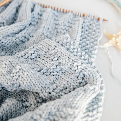 Seaside Baby Blanket