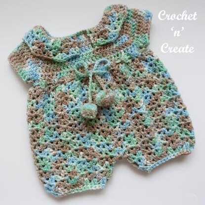 Not Your Granny's Jumpsuit Digital PDF Crochet Pattern 