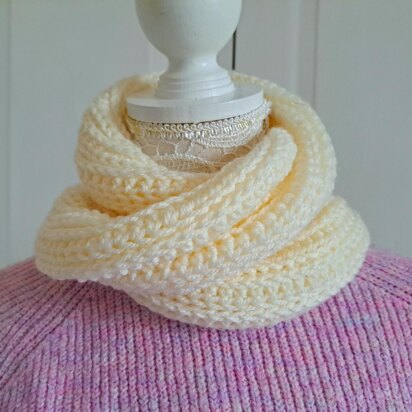 Crochet Snow Princess Scarf Pattern