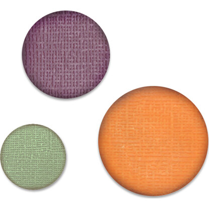 Sizzix Paper Punch Bundle - Circles, .75", 1", 1.25"
