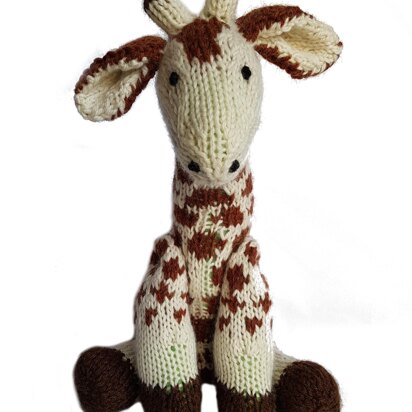 Giraffe - knitting pattern