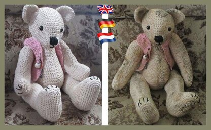 Vintage Bear Bastiaan, true vintage way