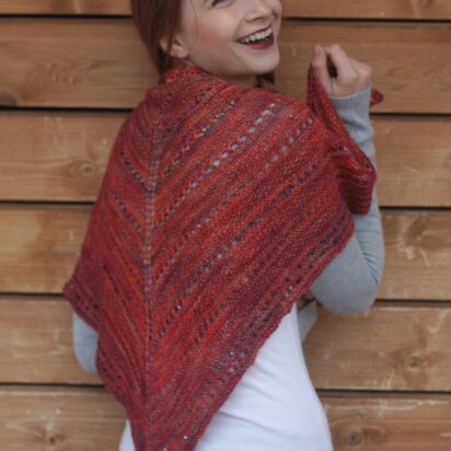 Canyon Trail Shawl