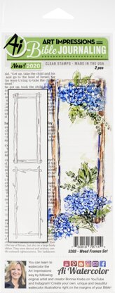 Art Impressions Bible Journaling Clear Stamps - Wood Frames