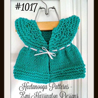 1017-TEAL Baby Sweater