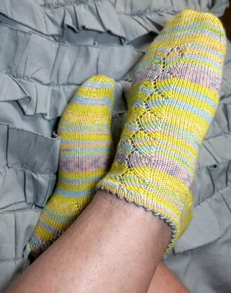 Toe Up Simple Socks No 5